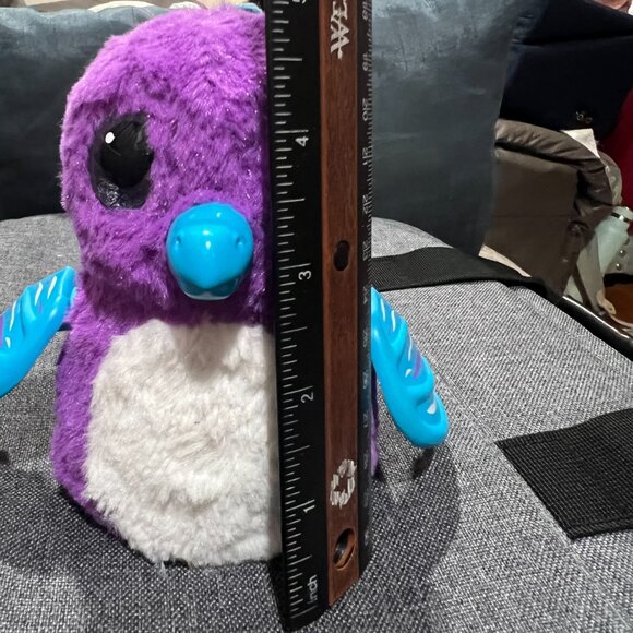 Hatchimals Draggle Purple Dragon Interactive Plush Toy Spin Master Tested Works - Picture 7 of 7